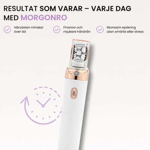 Morgonro- Skonsam Hårborttagning Utan Irritation